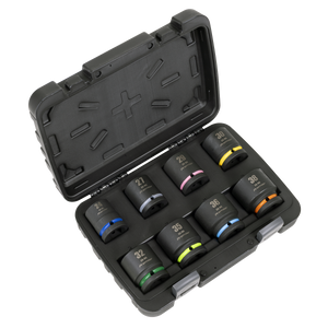 Premier Impact Socket Set 3/4"Sq Drive 8pc