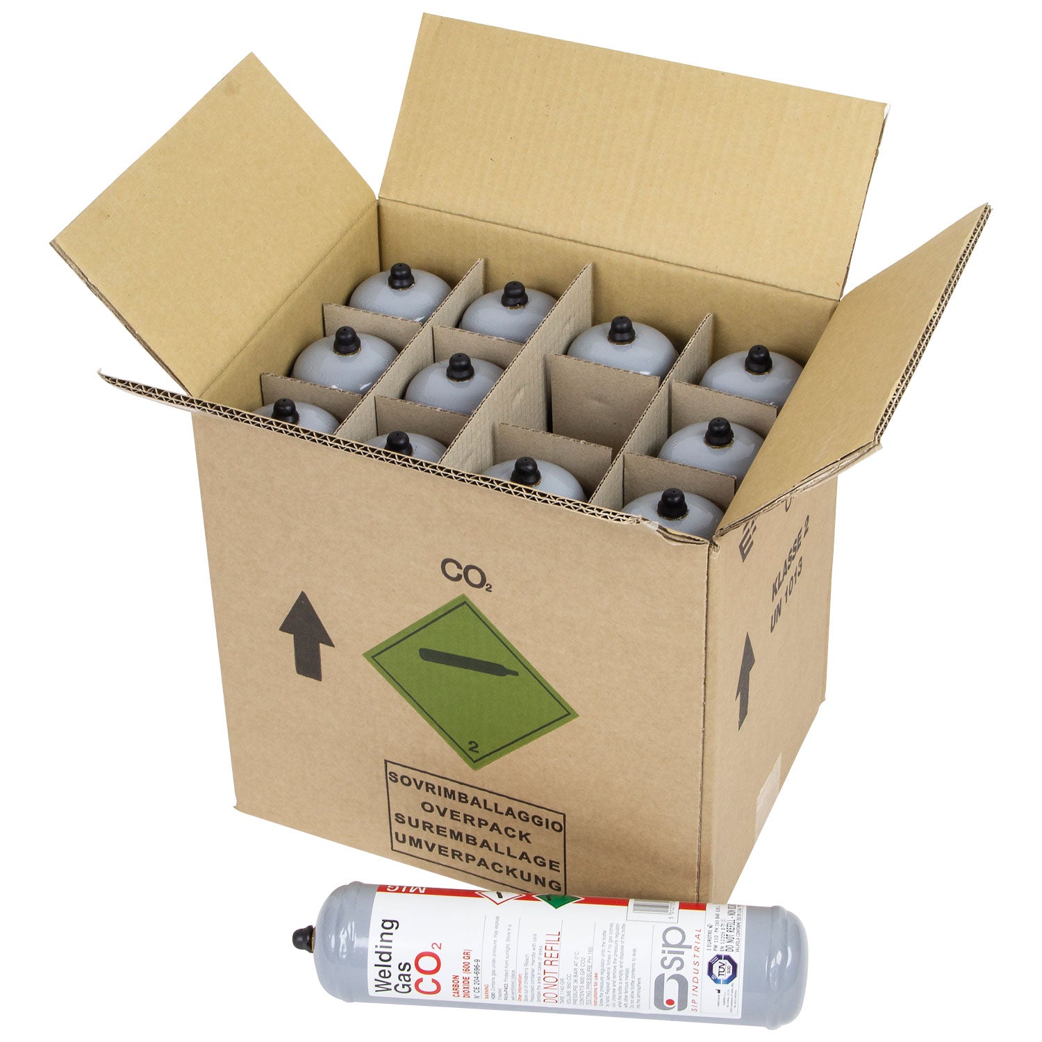 SIP 600g Disposable CO2 Gas Bottle