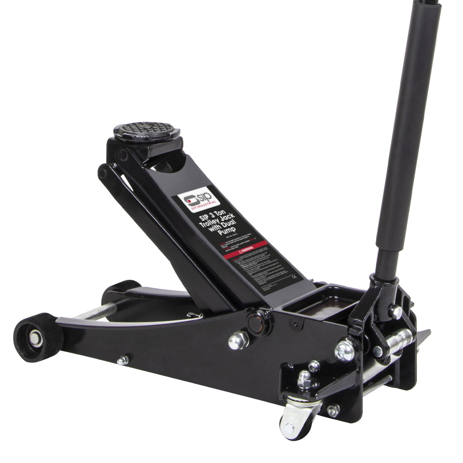 SIP Low Profile Trolley Jack with Quick Lift, 3 Tonne (03633)