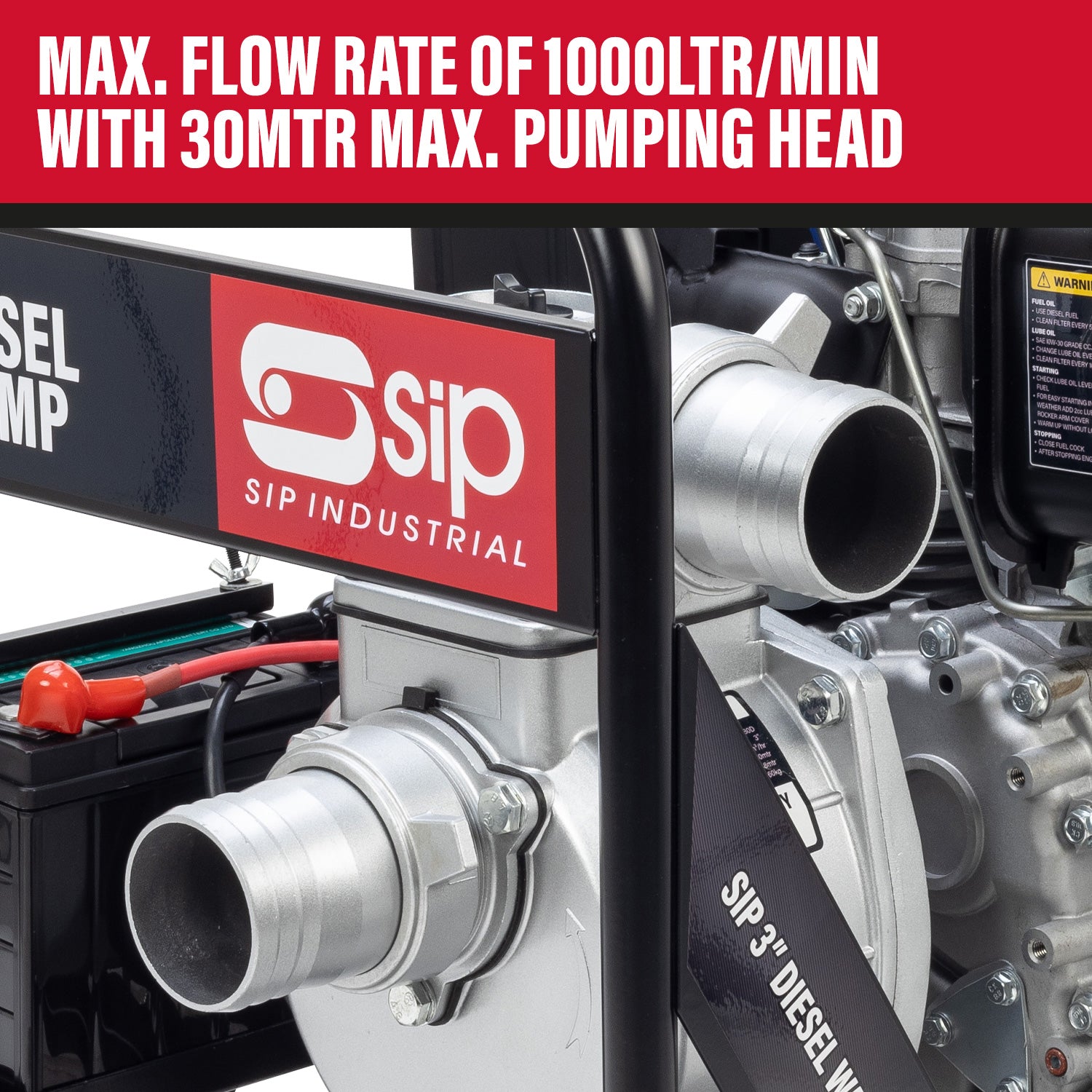 SIP 3" Diesel Water Pump