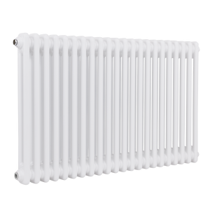 Baridi Horizontal Traditional 2 Column Radiator 600 x 1012mm – White
