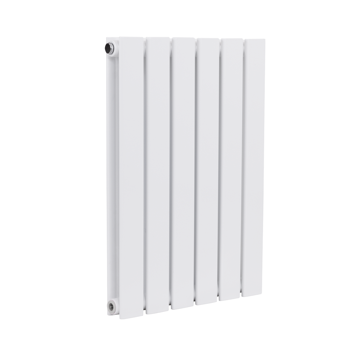Baridi Horizontal Radiator Contemporary Double Flat Panel Design 600 x 420mm – White
