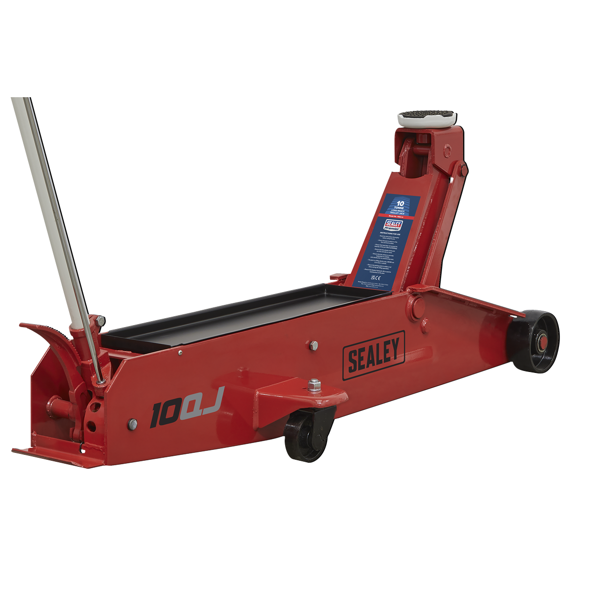 Premier Long Reach Trolley Jack 10 Tonne