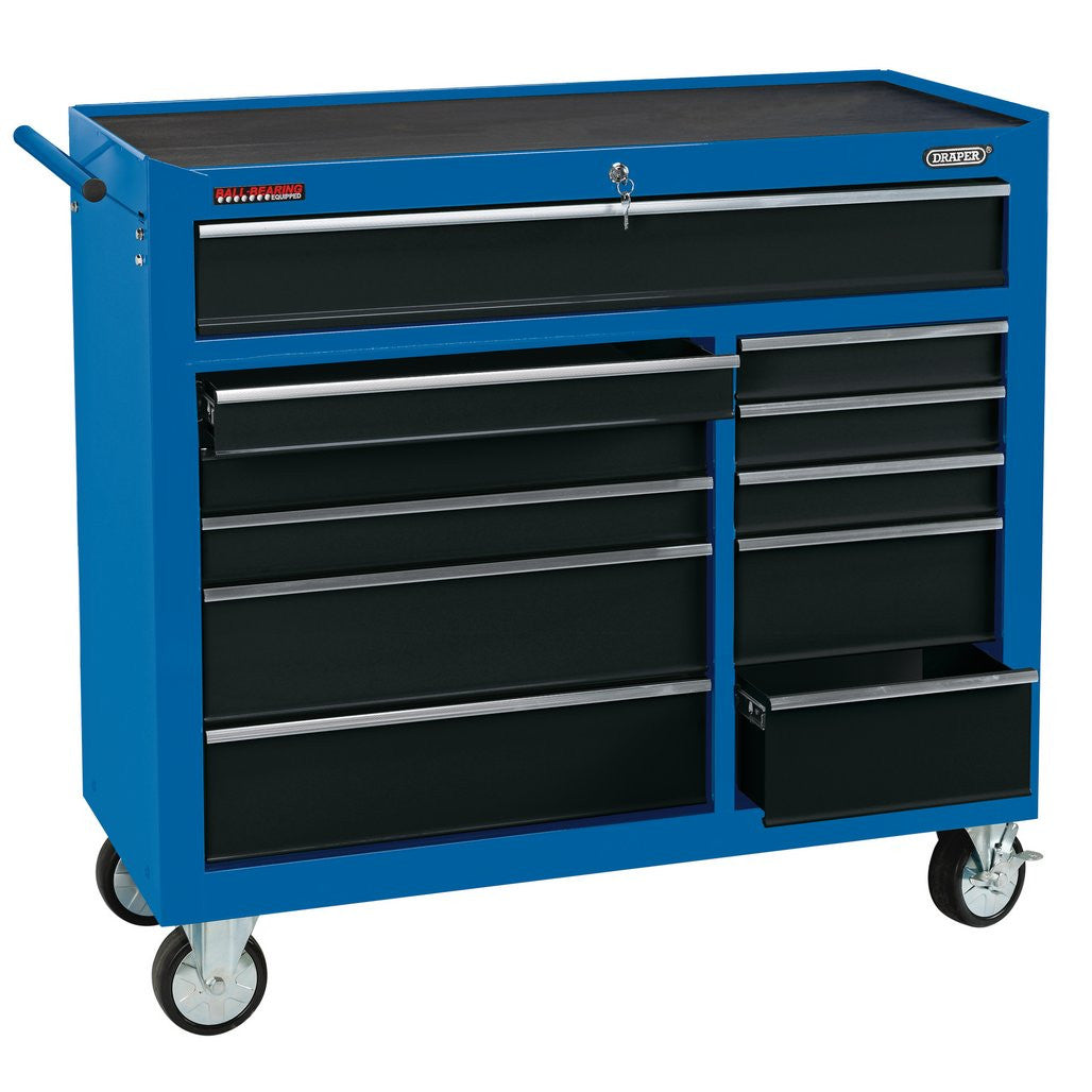 Draper Roller Tool Cabinet 40", 11 Drawer, Blue (15222)