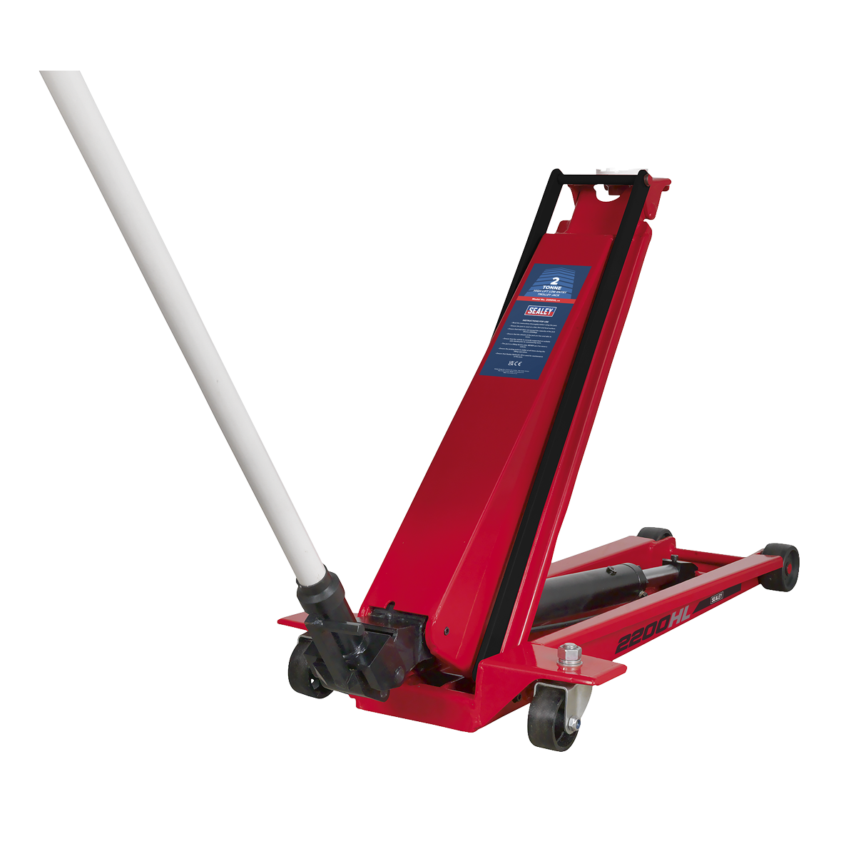 High Lift Low Profile Trolley Jack 2 Tonne