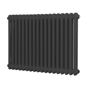 Baridi Horizontal Traditional 2 Column Radiator 600 x 832mm – Anthracite