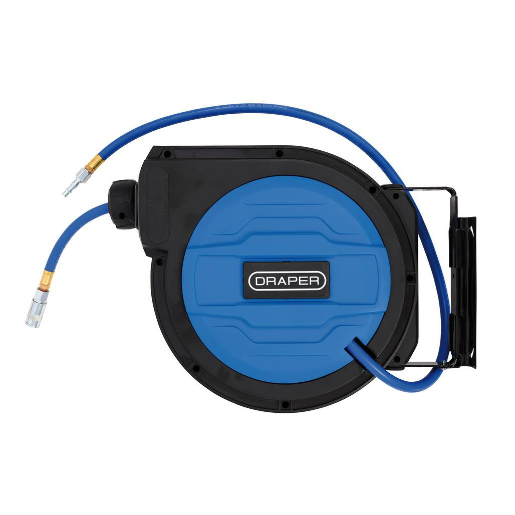 Draper Retractable Air Hose Reel, 15m, 10mm ID (29669)