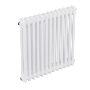 Baridi Horizontal Traditional 2 Column Radiator 600 x 607mm – White