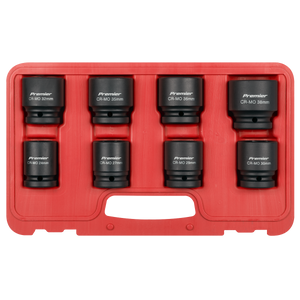 Premier Impact Socket Set 3/4"Sq Drive 8pc