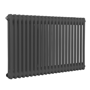 Baridi Horizontal Traditional 2 Column Radiator 600 x 1012mm – Anthracite