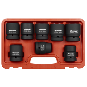 Premier Impact Socket Set 1"Sq Drive 8pc