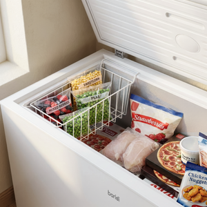 Baridi Freestanding Chest Freezer 299L Capacity - White