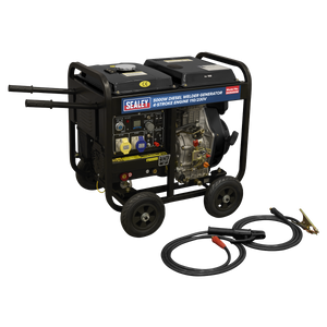 5000W Diesel Welder Generator 4-Stroke Engine 110/230V