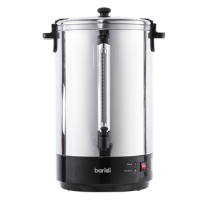 Baridi Hot Water Boiler, Tea Urn 30L Capacity - Stainless Steel