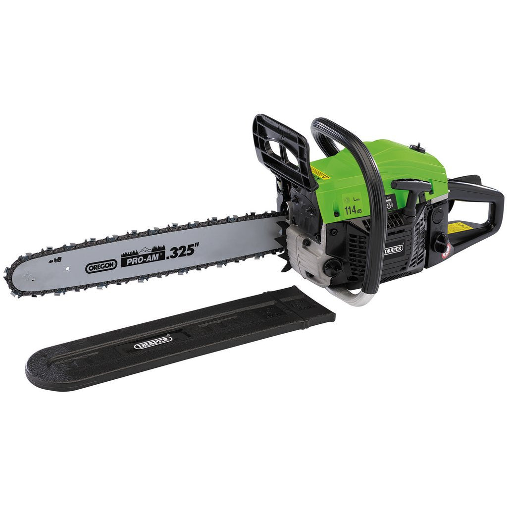 Draper Petrol Chainsaw, 450mm, 45cc (80103)
