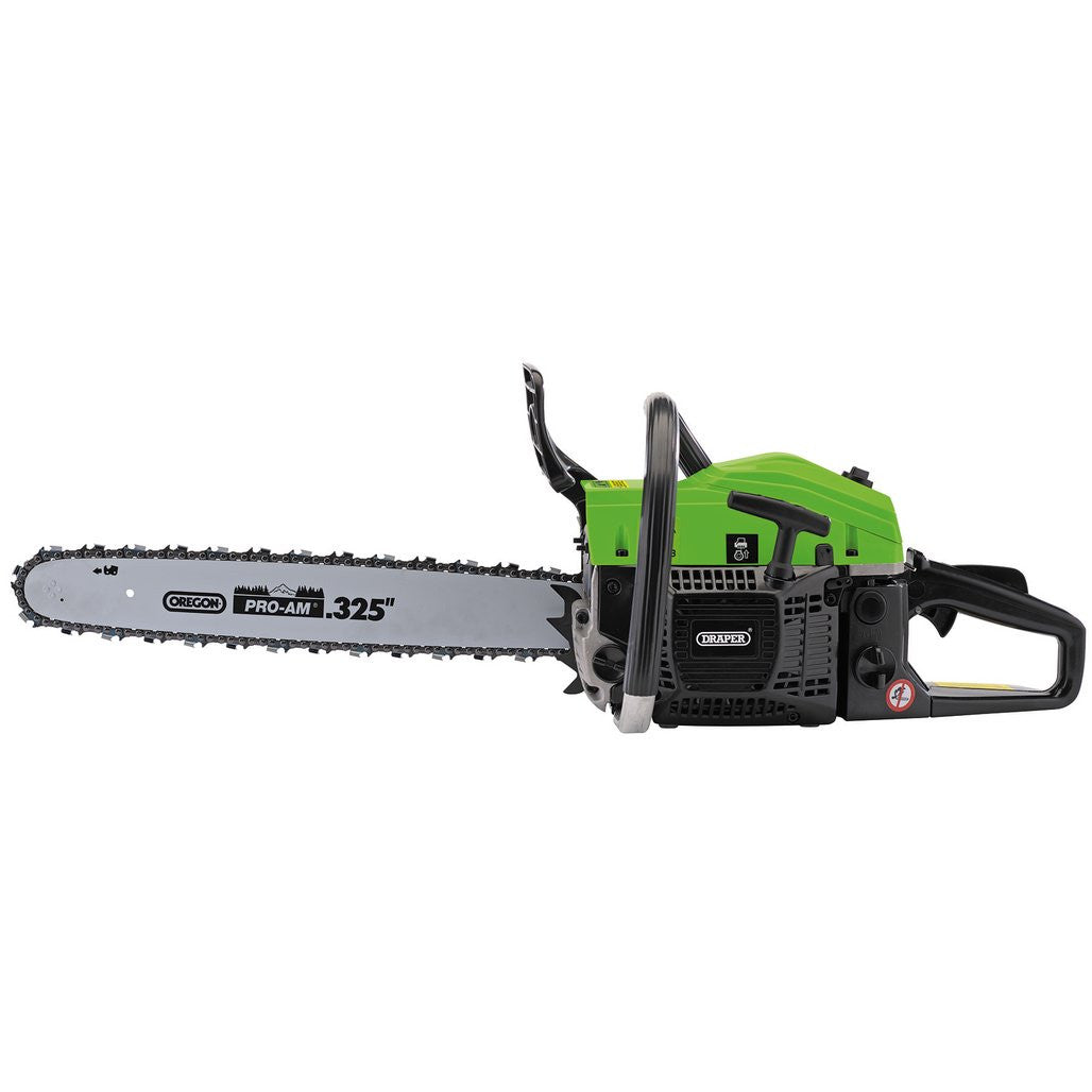 Draper Petrol Chainsaw, 450mm, 45cc (80103)