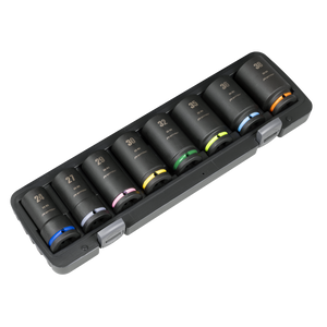 Premier Deep Impact Socket Set 3/4"Sq Drive 8pc