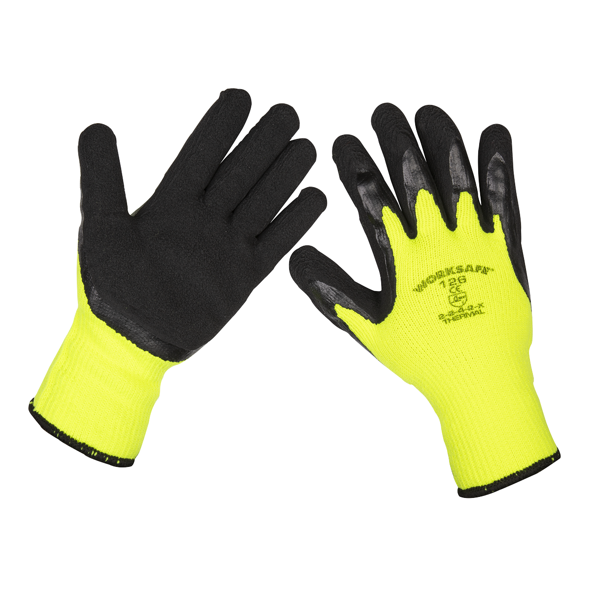 Worksafe® Thermal Super Grip Gloves, Large - Pack of 120 Pairs