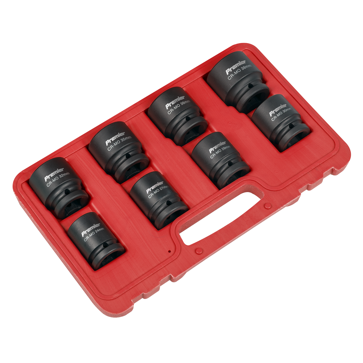 Premier Impact Socket Set 3/4"Sq Drive 8pc