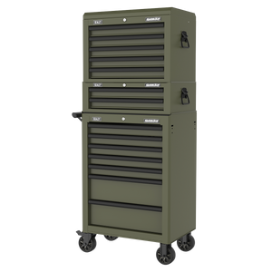 Superline PRO® Heavy-Duty Topchest 5 Drawer - Khaki