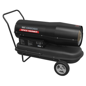 Space Warmer® Kerosene/Diesel Heater with Wheels 205,000Btu/hr