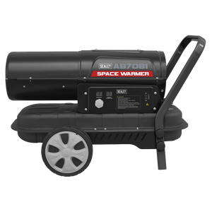 Space Warmer® Kerosene/Diesel Heater with Wheels 70,000Btu/hr