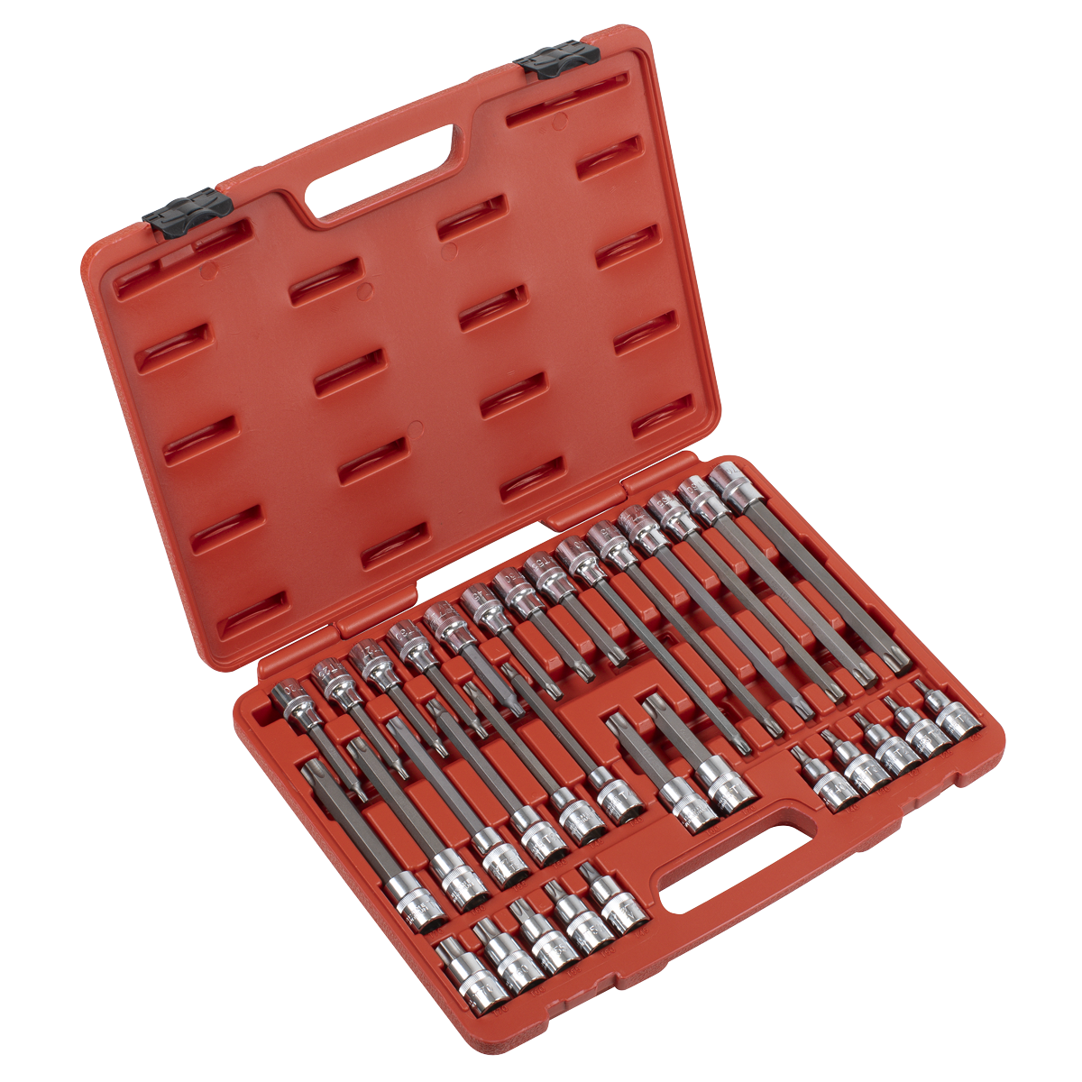 Premier TRX-Star* Socket Bit Set 1/2"Sq Drive 32pc