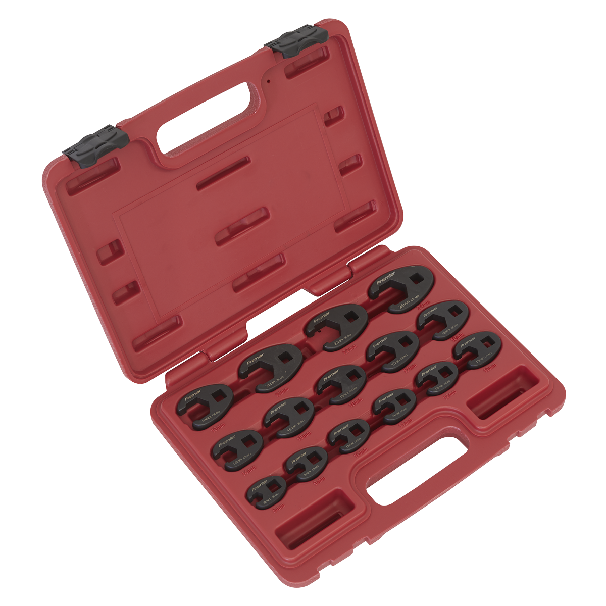 Premier Crow's Foot Spanner Set 3/8"Sq Drive 15pc