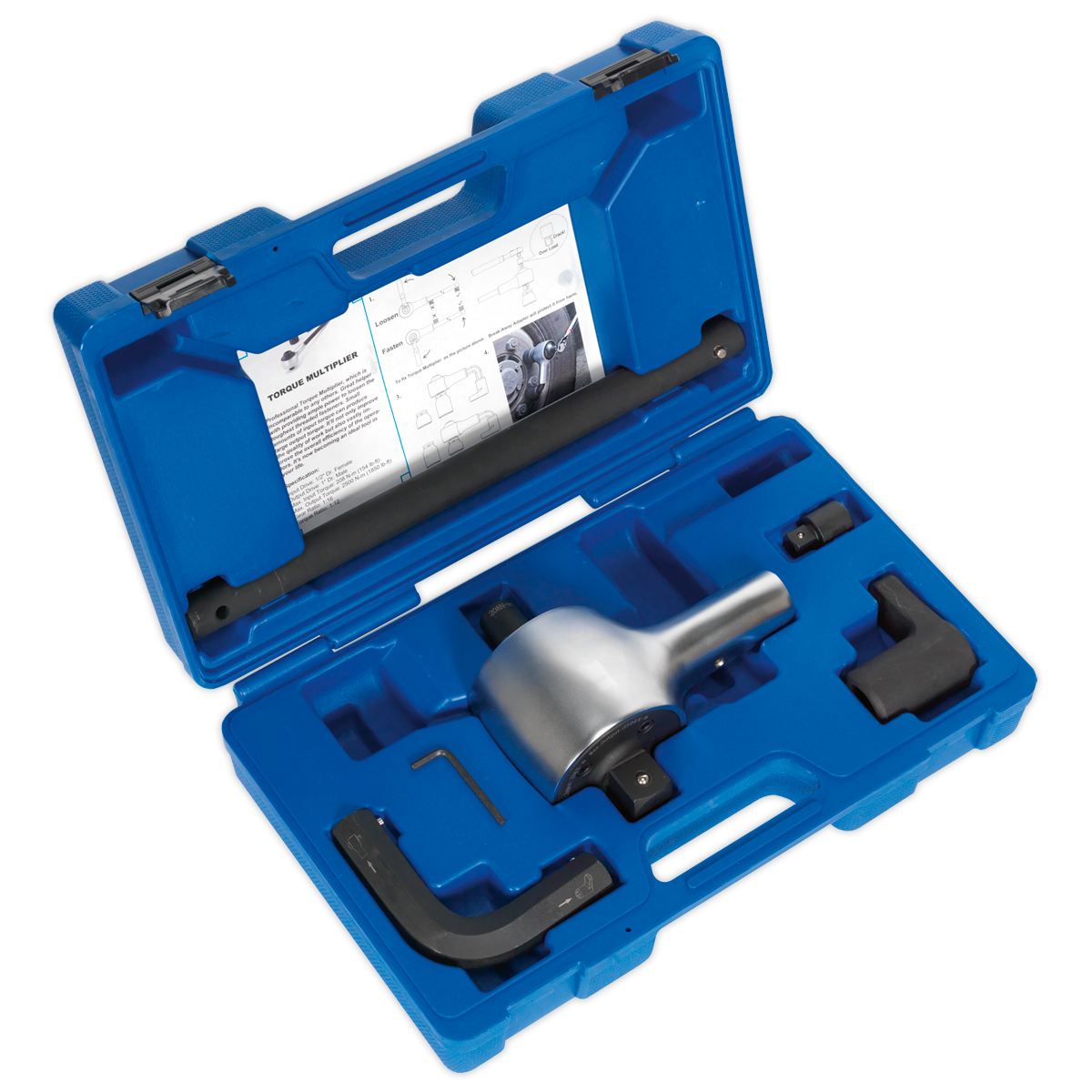 Premier Torque Multiplier Set 1/2"-1"Sq Drive 7pc