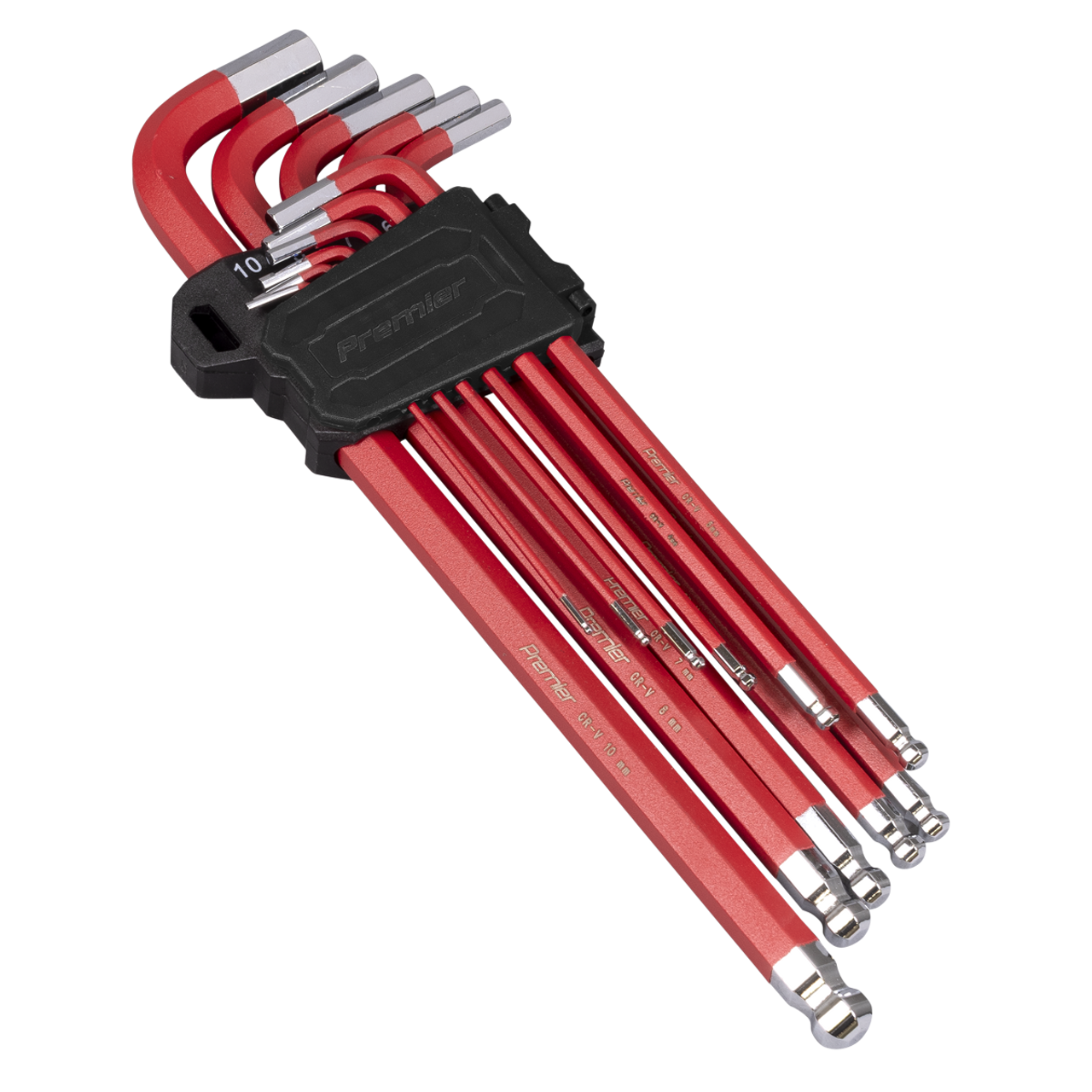 Sealey AK7164 Extra-Long Ball-End Hex Key Set 11pc