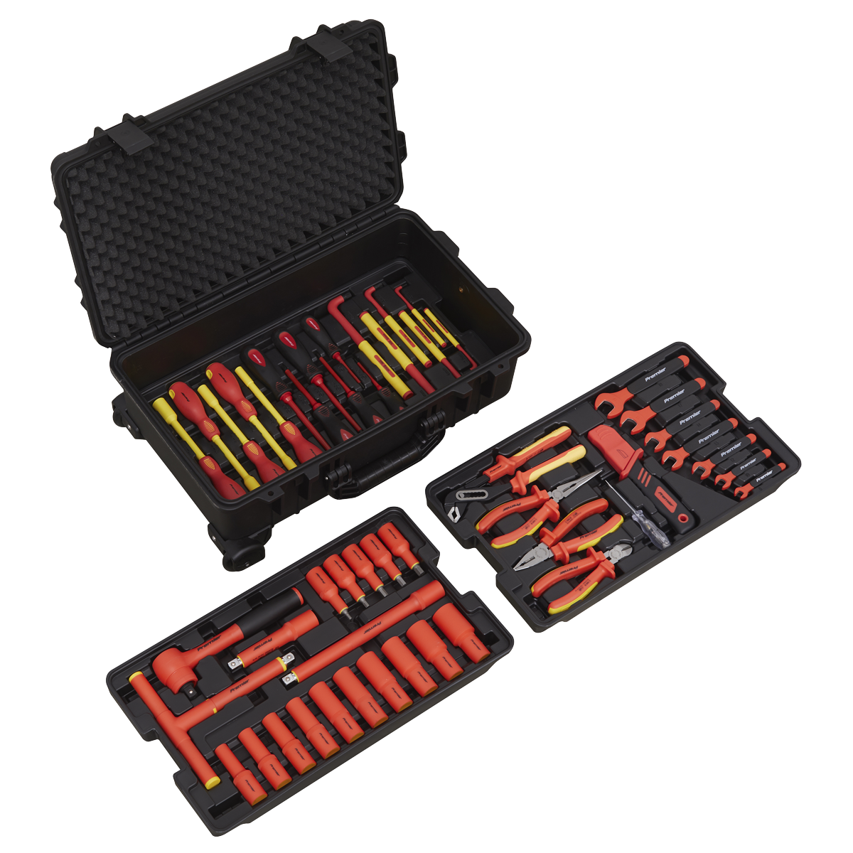 Premier Insulated Tool Kit 1/2"Sq Drive 1000V 49pc