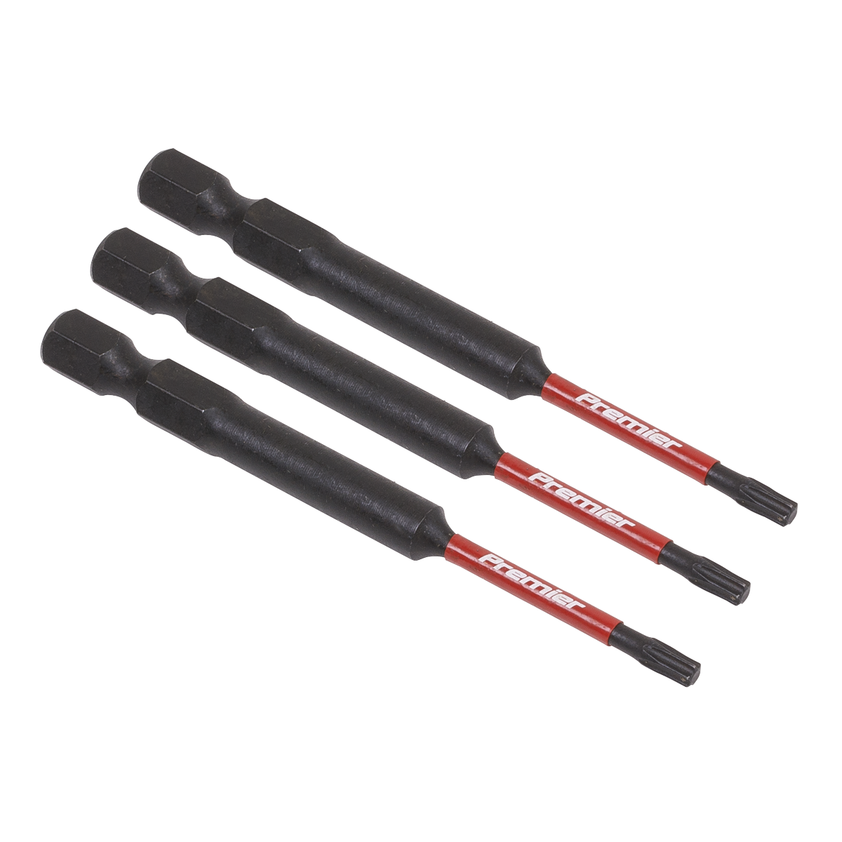 Premier TRX-Star* Impact Power Tool Bits T10 x 75mm 3pc