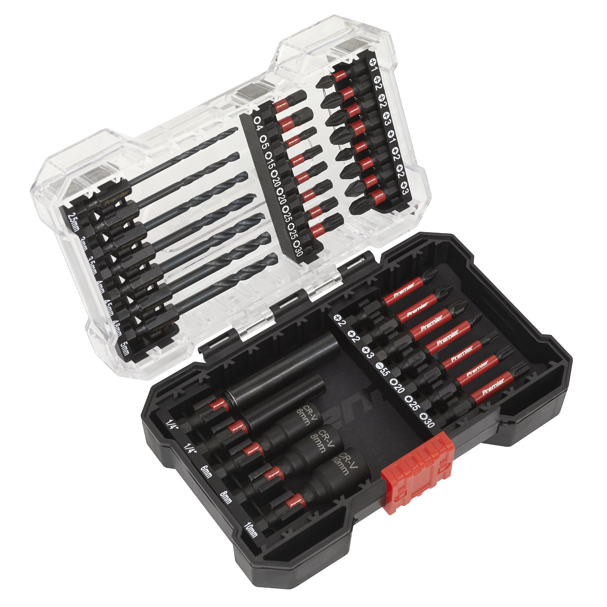 Impact Grade Power Tool Bit Set 35pc