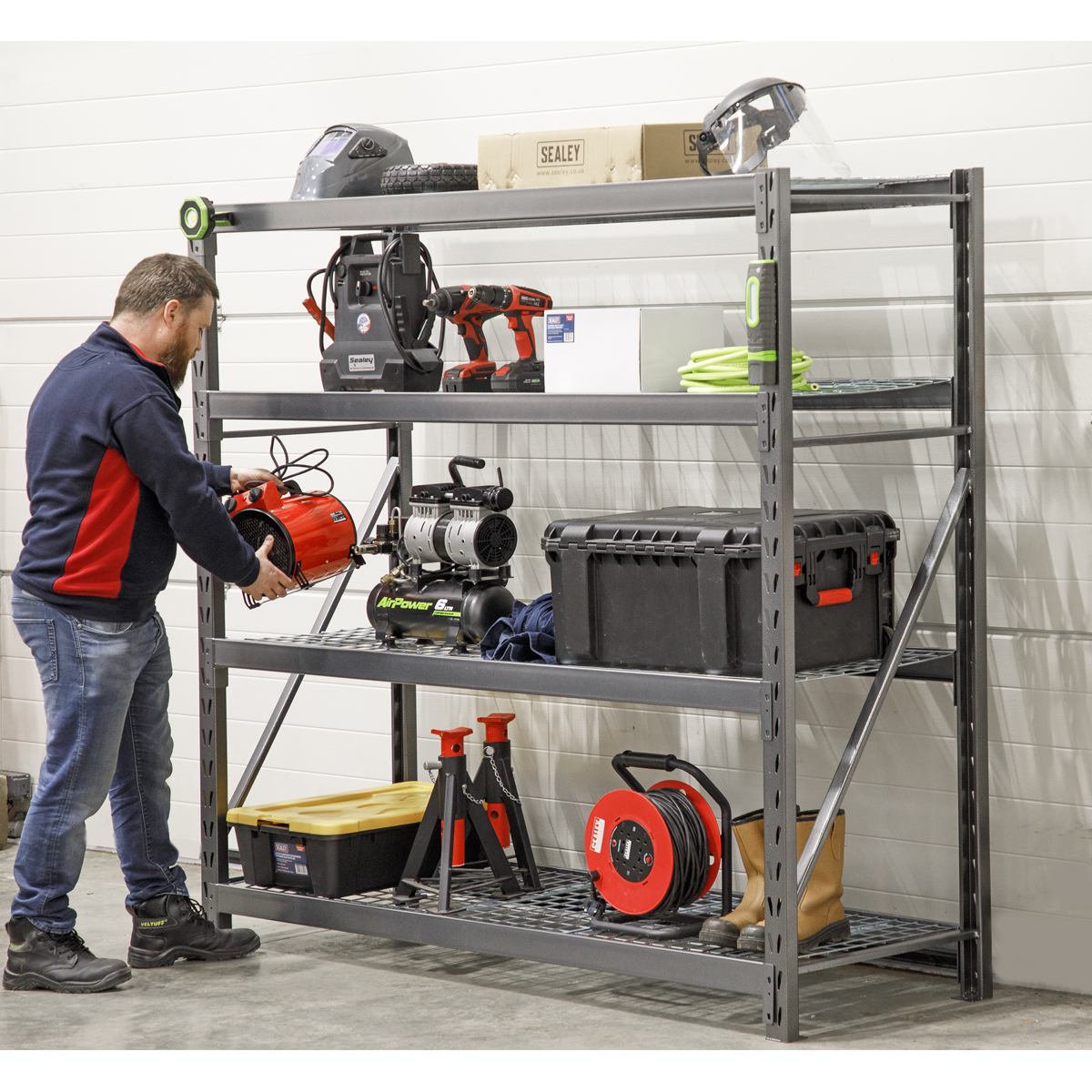Heavy-Duty Racking Unit (Factory Refurbished)