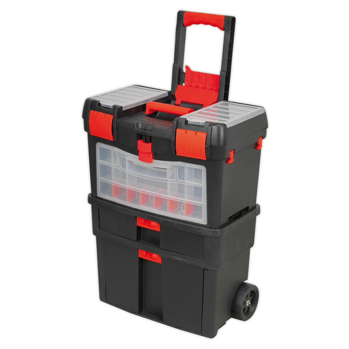 Mobile Toolbox with Tote Tray & Removable Assortment Box (AP850)