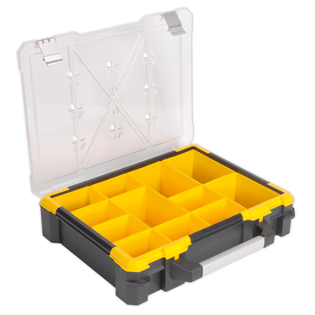 Parts Storage Case with 12 Removable Compartments (APAS12R)