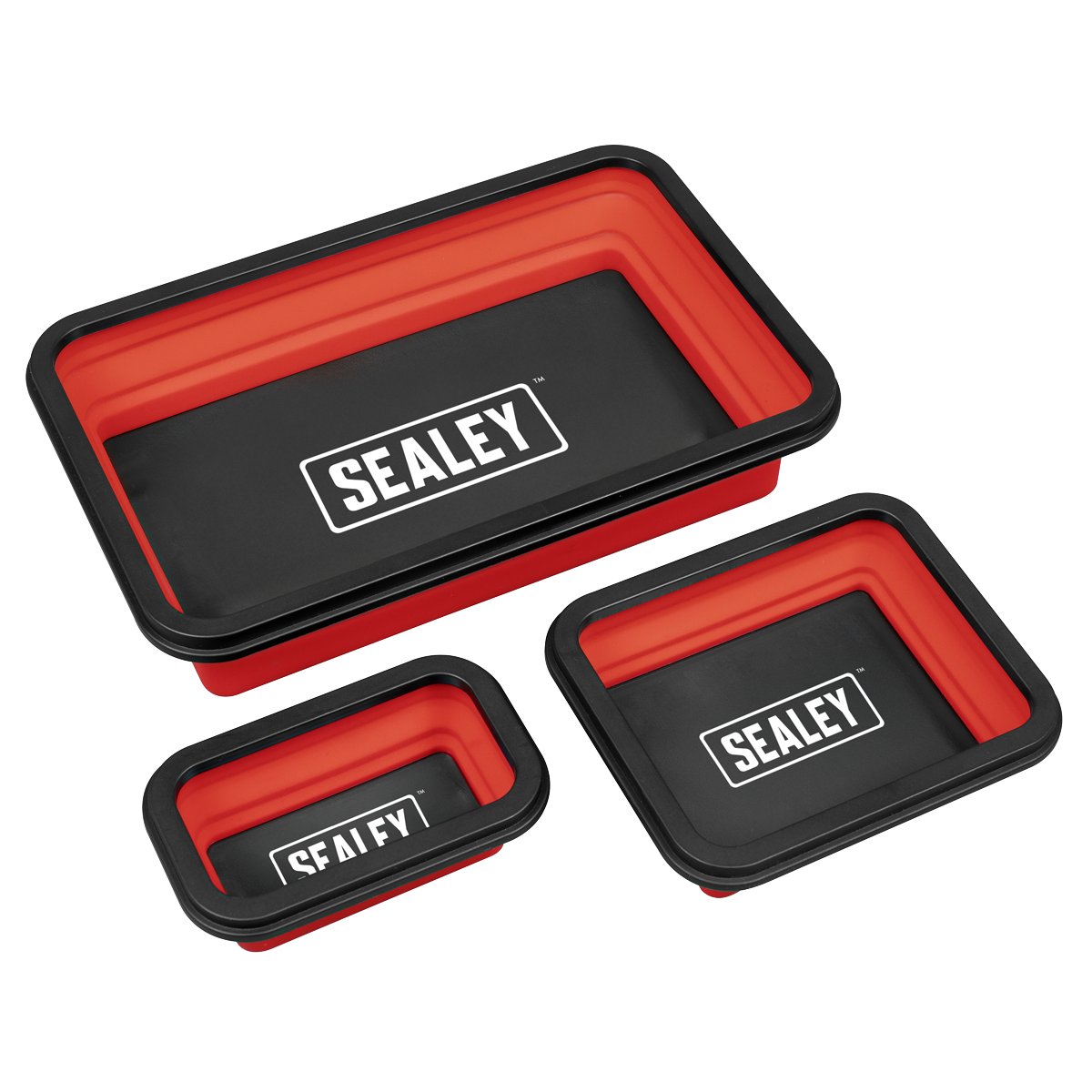 Collapsible Magnetic Parts Tray, Set of 3 (APCMTS)