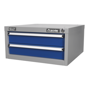 Premier Industrial™ Double Drawer Unit for API Series Workbenches