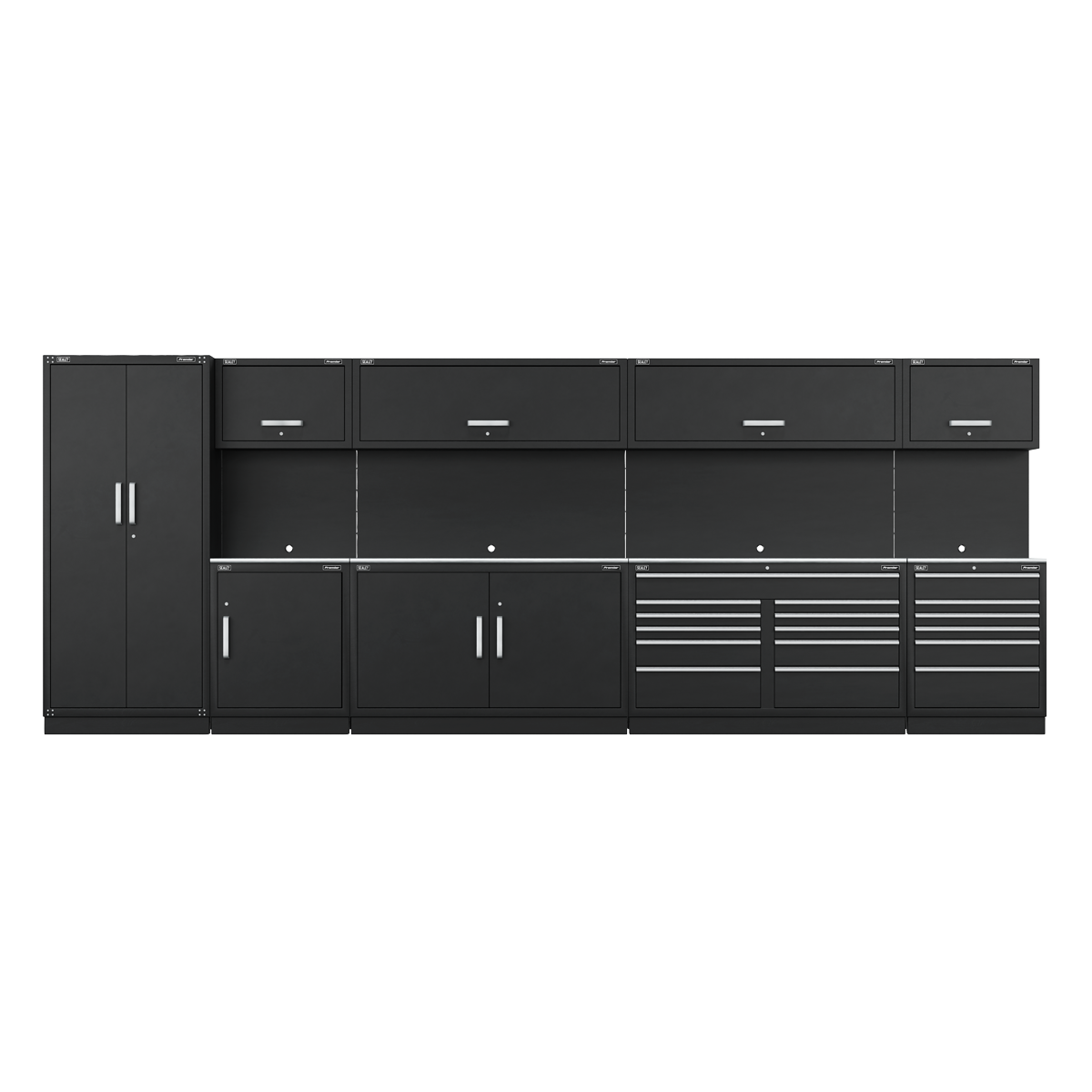 Premier™ Storage System with Stainless Worktop 5.58m