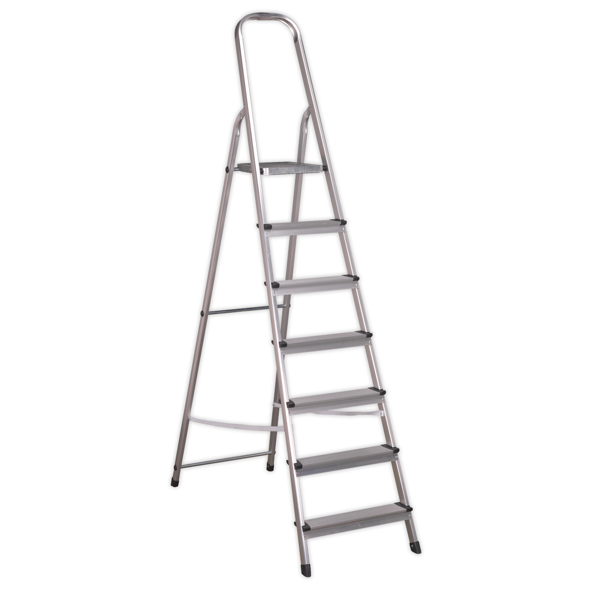 Step Ladder 7-Tread Aluminium - EN 131