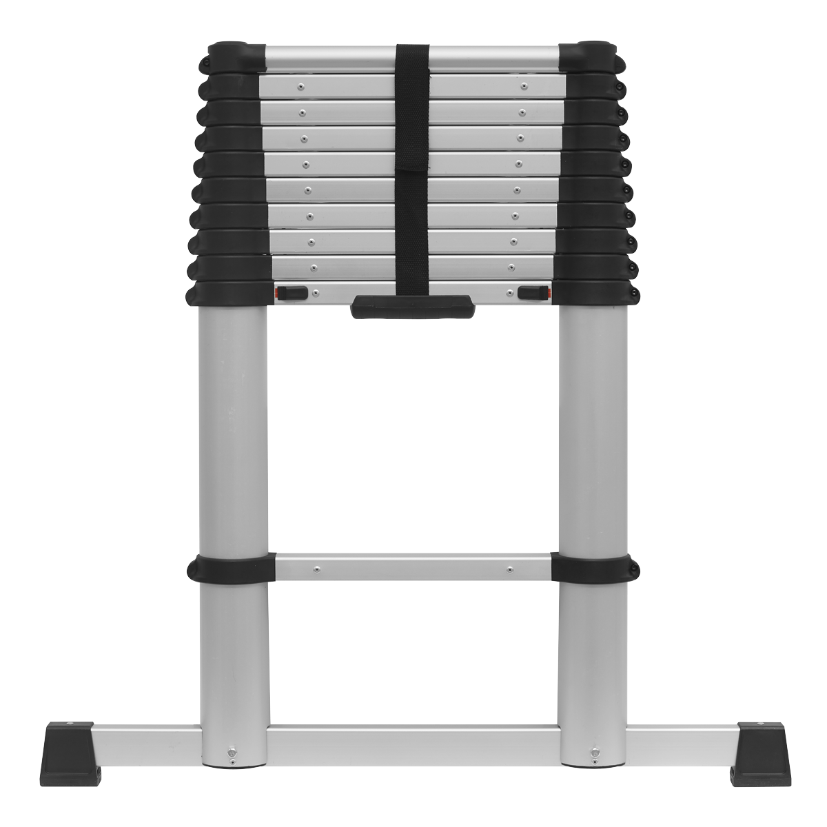 Aluminium Professional Telescopic Ladder 11-Tread - EN 131
