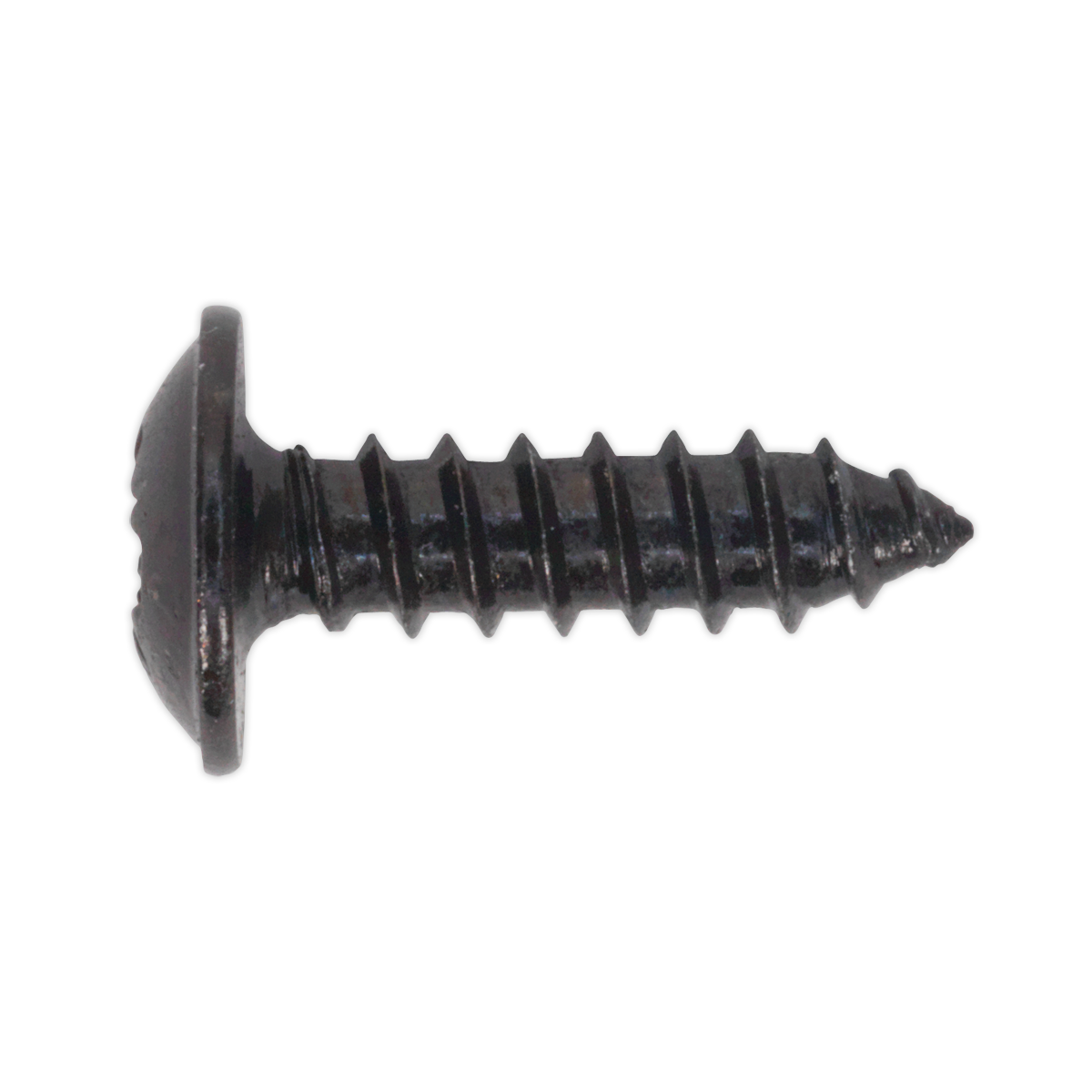 Self-Tapping Pozi Flanged Head Screw 3.5 x 13mm, Black - Pack of 100