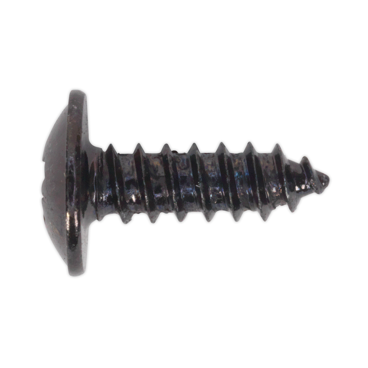 Self-Tapping Pozi Flanged Head Screw 4.2 x 13mm, Black - Pack of 100
