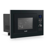 Baridi 25L Integrated Microwave Oven with Grill 900W - Black - A