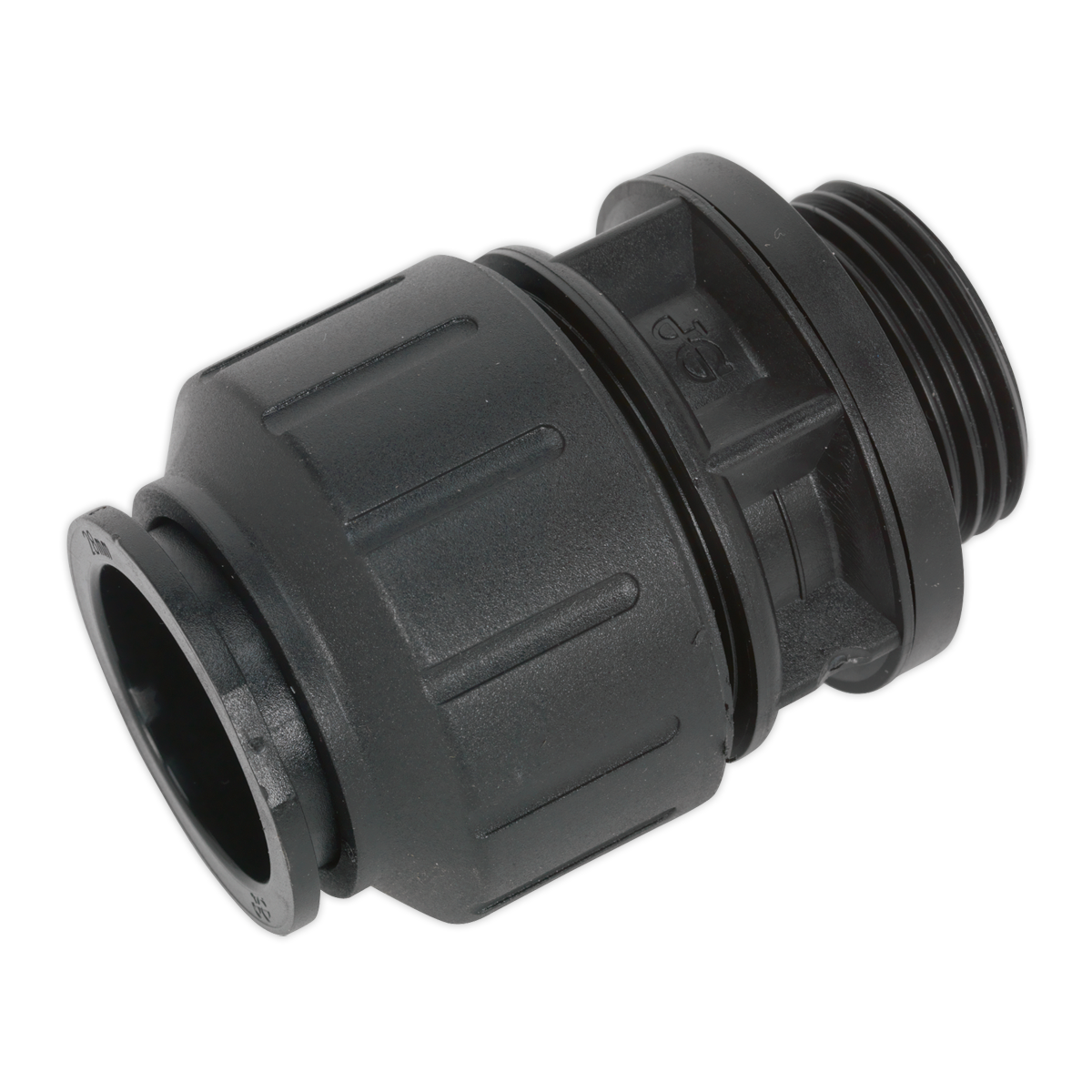 John Guest® Straight Adaptor 28mm x 1"BSP - Pack of 2