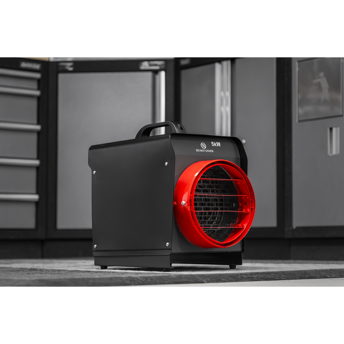 Industrial Fan Heater with Ducting, 5000W (DEH5001)