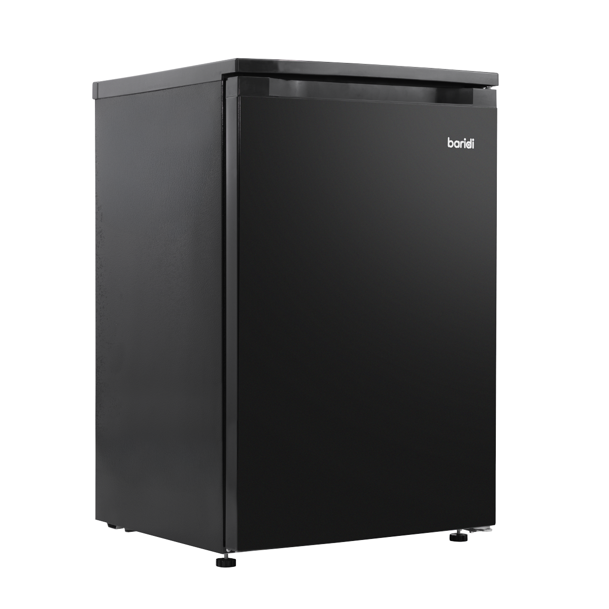 Baridi 55cm Undercounter Larder Fridge, 130L Capacity - Black