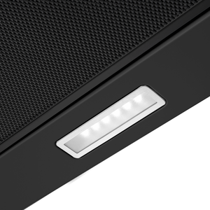 Baridi Telescopic Cooker Hood with Aluminium Filters 60cm - Black