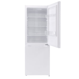 Baridi 60/40 Smart Frost Fridge Freezer 227L Capacity – White