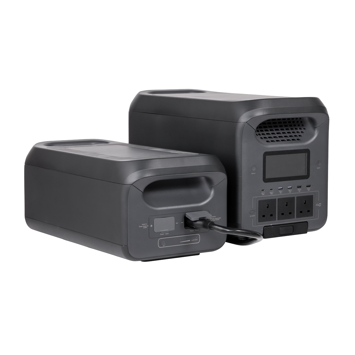 Dellonda Portable Power Station 3000W with Expansion Battery (DL182)
